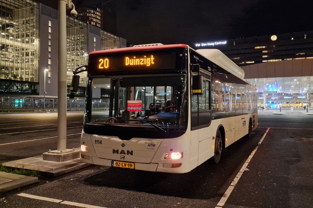 Foto van HTM MAN Lion's City CNG 1114 Standaardbus door dmulder070