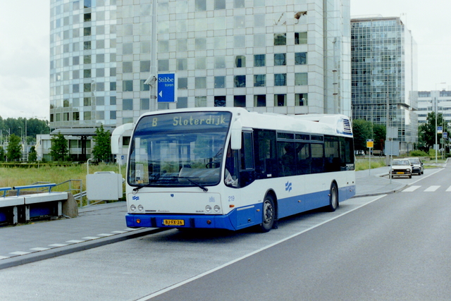 Foto van GVB Berkhof Jonckheer 219 Standaardbus door CN6635