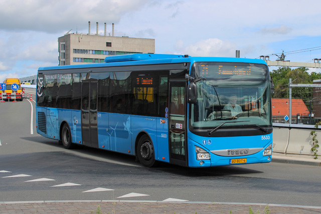 Foto van OVinIJ Iveco Crossway LE (12mtr) 5533 Standaardbus door Bussenentreinenrondzwolle