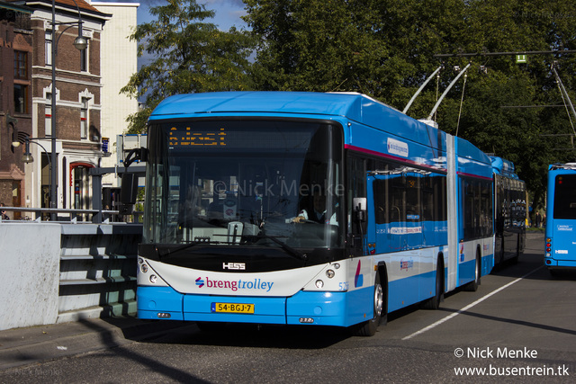 Foto van HER Hess Swisstrolley 5256 Gelede bus door_gemaakt Busentrein