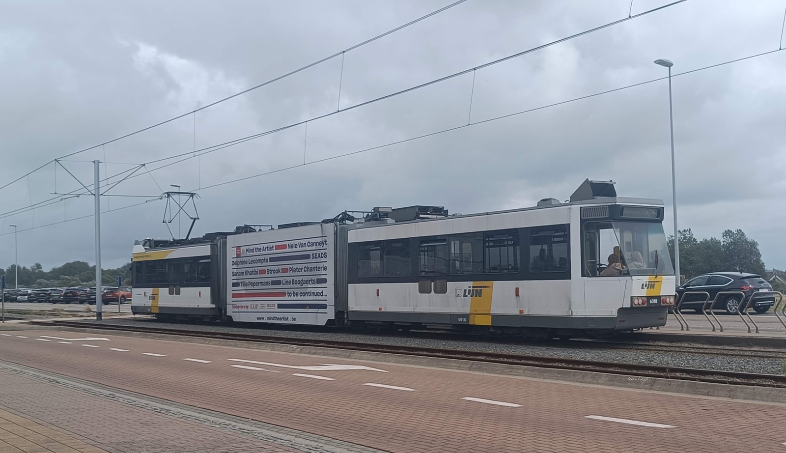 Foto van DeLijn BN LRV 6018