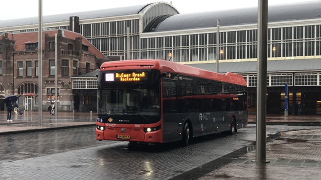 Foto van CXX Ebusco 2.2 (12,9mtr) 2118 Standaardbus door OVRegioRotterdam