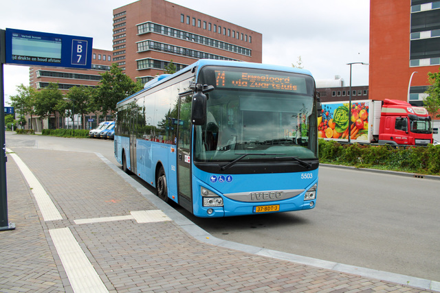 Foto van OVinIJ Iveco Crossway LE (12mtr) 5503 Standaardbus door Bussenentreinenrondzwolle