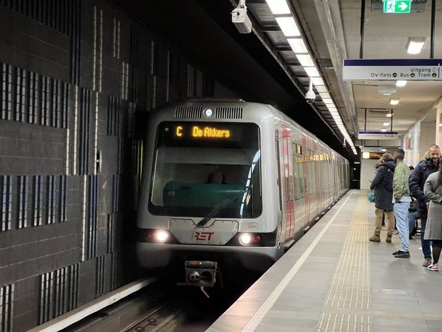 Foto van RET MG2/1 5319 Metro door Stadsbus