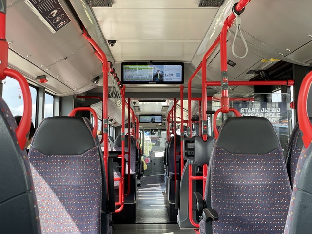 Foto van CXX Ebusco 2.2 (18mtr) 9816 Gelede bus door_gemaakt M48T