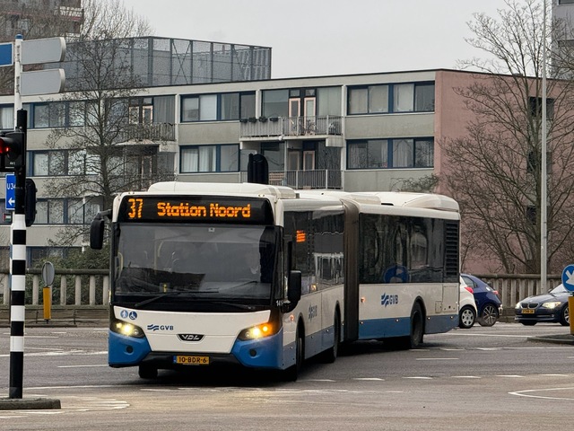 Foto van GVB VDL Citea SLFA-180 1415 Gelede bus door_gemaakt Stadsbus