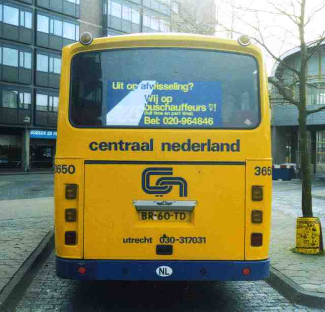 Foto van CN DAF MB200 3650 Standaardbus door Jelmer