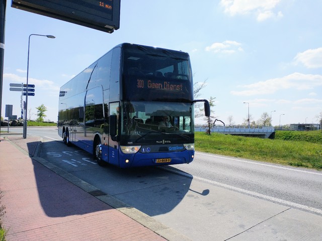Foto van QBZ Van Hool Astromega 3691 Dubbeldekkerbus door_gemaakt Draken-OV