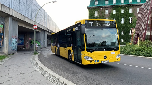 Foto van BVG Mercedes-Benz Citaro 1163 Standaardbus door Stadsbus