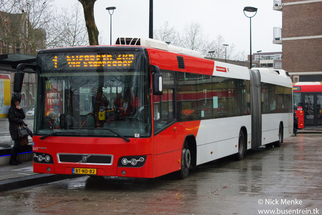 Foto van VEO Volvo 7700A 5847 Gelede bus door_gemaakt Busentrein