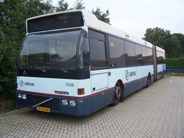 Foto van BRHS Berkhof Duvedec G 7658 Gelede bus door PEHBusfoto