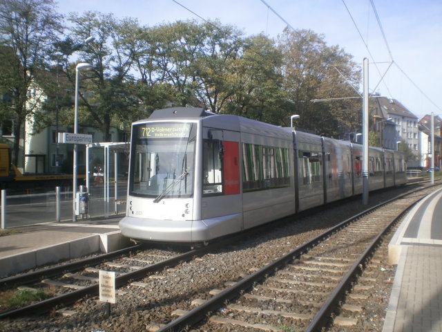 Foto van Rheinbahn NF10 2027 Tram door Perzik
