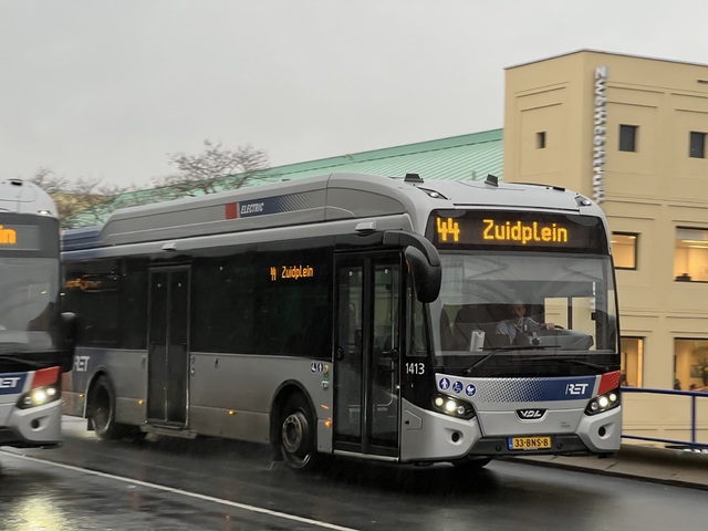 Foto van RET VDL Citea SLF-120 Electric 1413 Standaardbus door Stadsbus