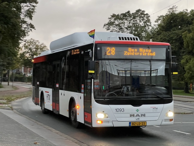Foto van HTM MAN Lion's City CNG 1093 Standaardbus door Stadsbus