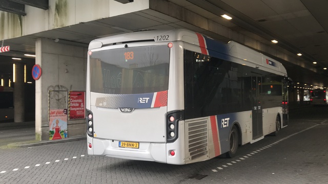 Foto van RET VDL Citea SLE-120 Hybrid 1202 Standaardbus door Rotterdamseovspotter