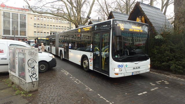 Foto van KVB MAN Lion's City G 179 Gelede bus door Perzik