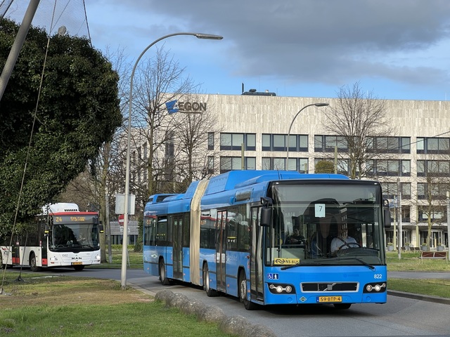 Foto van AbPr Volvo 7700A CNG 0 Gelede bus door_gemaakt Stadsbus