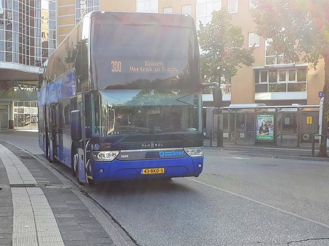 Foto van QBZ Van Hool Astromega 3692 Dubbeldekkerbus door Draken-OV