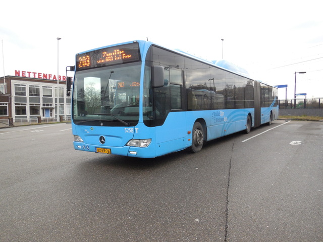 Foto van KEO Mercedes-Benz Citaro G CNG 5258 Gelede bus door_gemaakt Stadsbus