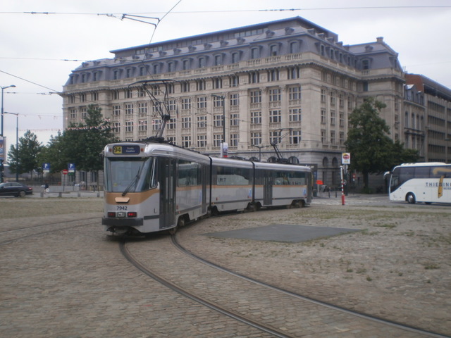 Foto van MIVB Brusselse PCC 7942 Tram door Perzik