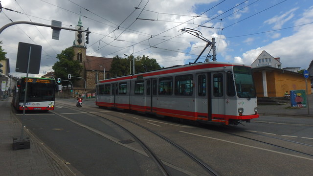 Foto van Bogestra Stadtbahnwagen M/N 8 312 Tram door Perzik