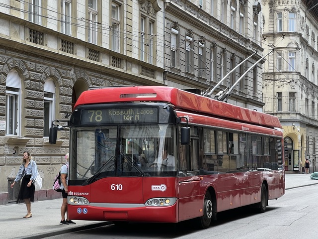 Foto van BKK Solaris Trollino 12 610 Standaardbus door Stadsbus