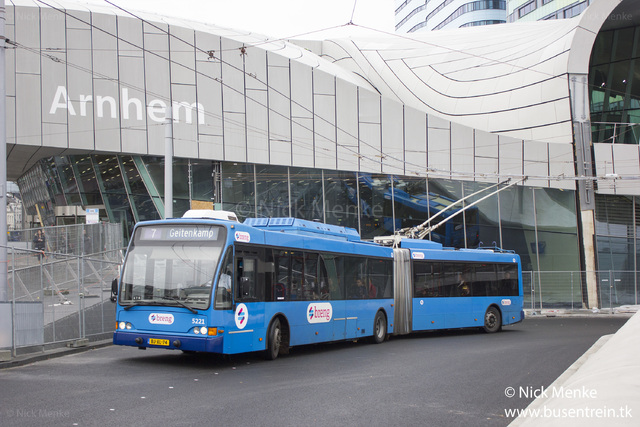 Foto van HER Berkhof Premier AT 18 5221 Gelede bus door Busentrein