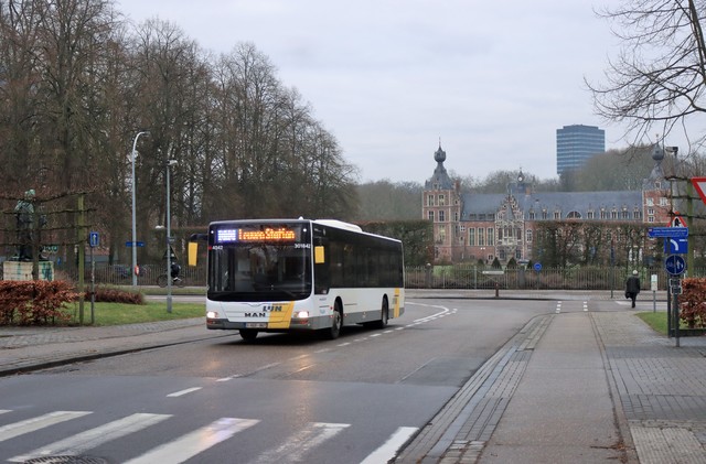 Foto van DeLijn MAN Lion's City 301842 Standaardbus door mauricehooikammer