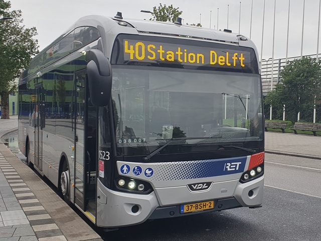 Foto van RET VDL Citea SLF-120 Electric 1523 Standaardbus door Busseninportland
