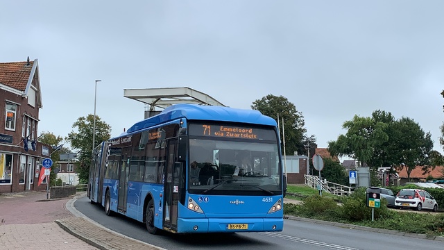 Foto van OVinIJ Van Hool AG300 4631 Gelede bus door_gemaakt Stadsbus