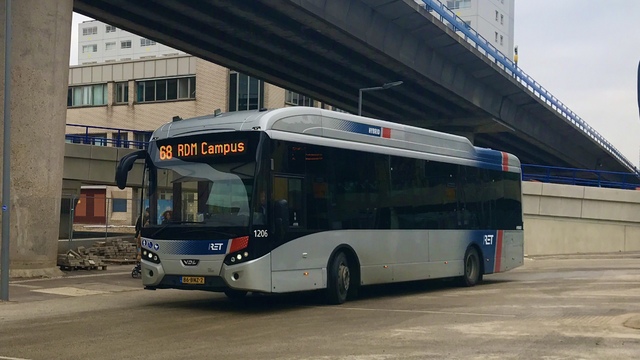 Foto van RET VDL Citea SLE-120 Hybrid 1206 Standaardbus door_gemaakt Rotterdamseovspotter