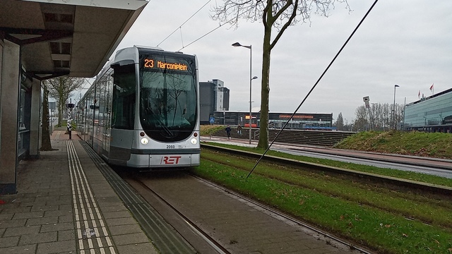 Foto van RET Rotterdamse Citadis 2060 Tram door Sneltram