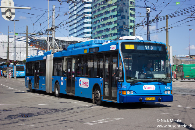 Foto van HER Berkhof Premier AT 18 5227 Gelede bus door_gemaakt Busentrein