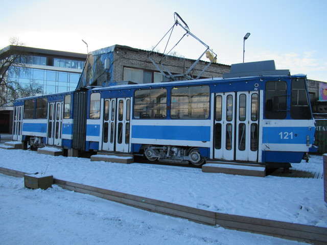 Foto van TLT Tatra KT4SU 121 Tram door RKlinkenberg