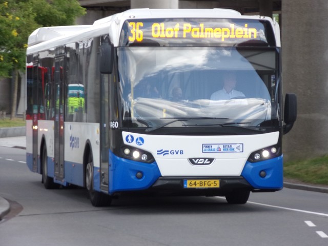 Foto van GVB VDL Citea SLF-120 1460 Standaardbus door_gemaakt Lijn45