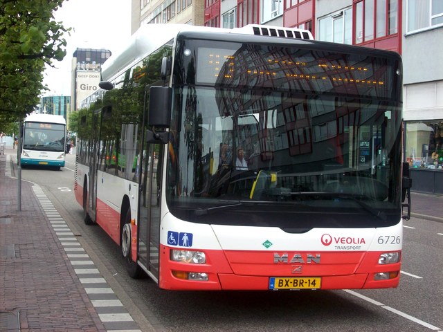 Foto van VEO MAN Lion's City CNG 6726 Standaardbus door wyke2207