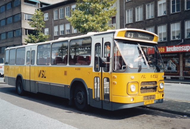 Foto van VSL DAF MB200 6233 Standaardbus door wyke2207
