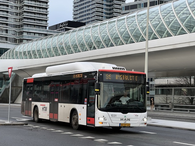 Foto van HTM MAN Lion's City CNG 1031 Standaardbus door Stadsbus