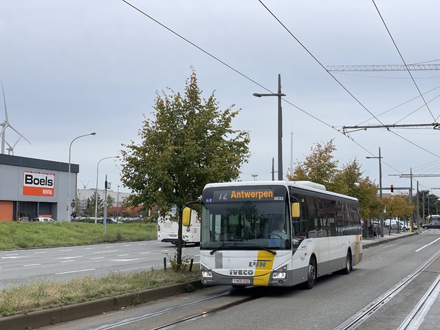 Foto van DeLijn Iveco Crossway LE (12mtr) 5633 Standaardbus door M48T