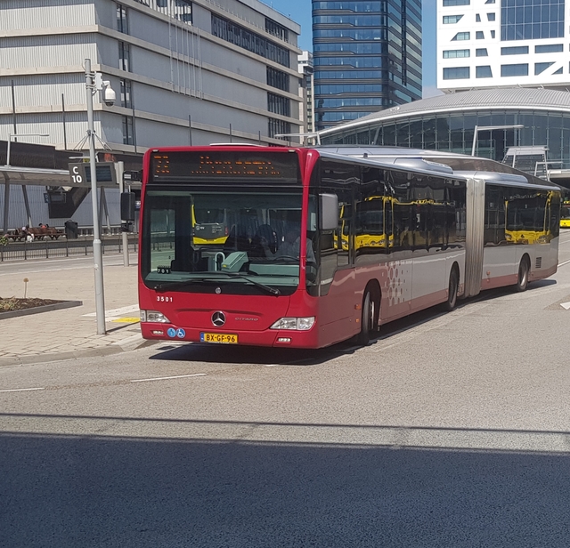 Foto van QBZ Mercedes-Benz Citaro G 3501 Gelede bus door treinspotter-Dordrecht-zuid