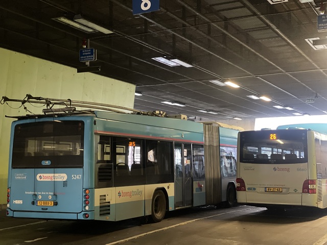 Foto van HER Hess Swisstrolley 5247 Gelede bus door M48T