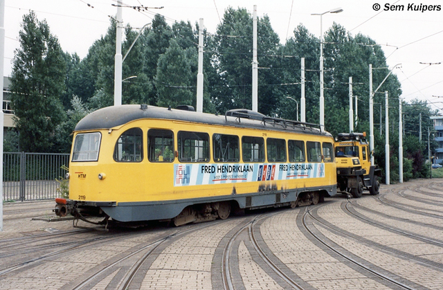 Foto van HTM Haagse PCC 2119 Tram door RW2014