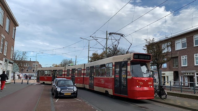 Foto van HTM GTL8 3065 Tram door Stadsbus