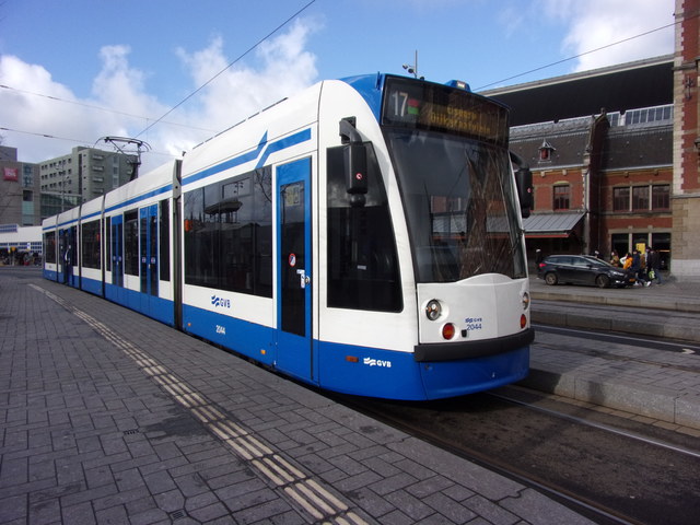 Foto van GVB Siemens Combino 2044 Tram door Lijn45