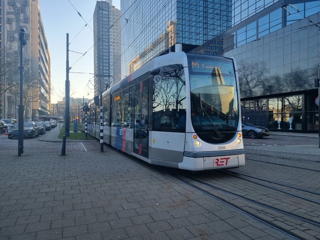 Foto van RET Citadis 2056 Tram door Tramspoor