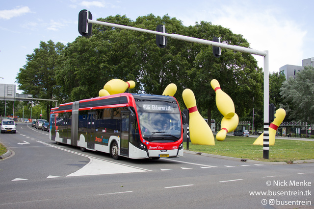 Foto van HER VDL Citea SLFA-181 Electric 9528 Gelede bus door Busentrein