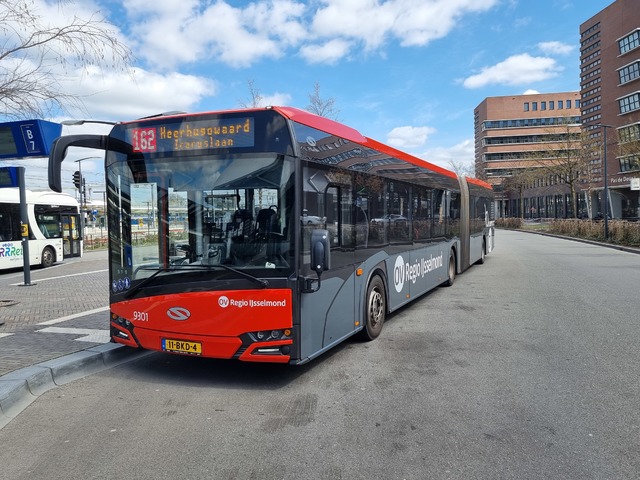 Foto van OVinIJ Solaris Urbino 18 9301 Gelede bus door MWZ2402