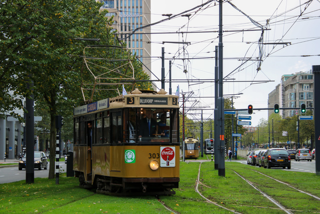 Foto van RoMeO Rotterdamse Vierasser 303 Tram door EWPhotography