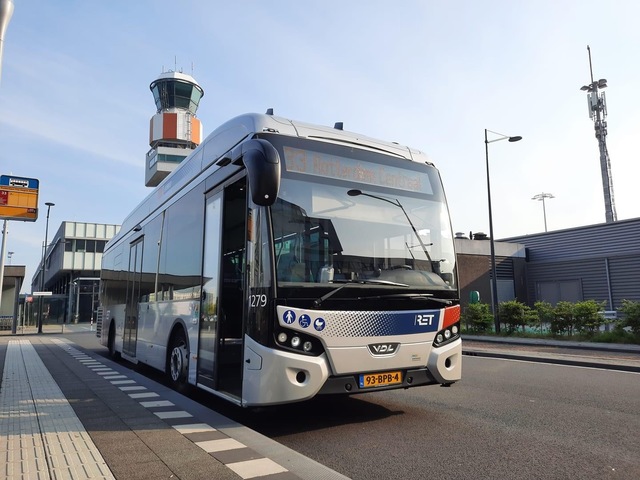 Foto van RET VDL Citea SLE-120 Hybrid 1279 Standaardbus door WimRET2023
