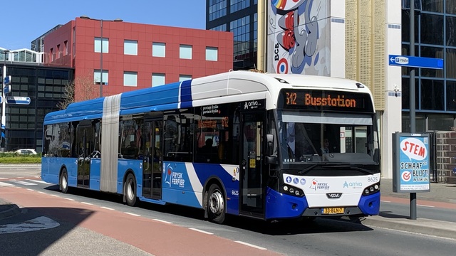 Foto van ARR VDL Citea SLFA-180 Electric 8625 Gelede bus door_gemaakt Stadsbus